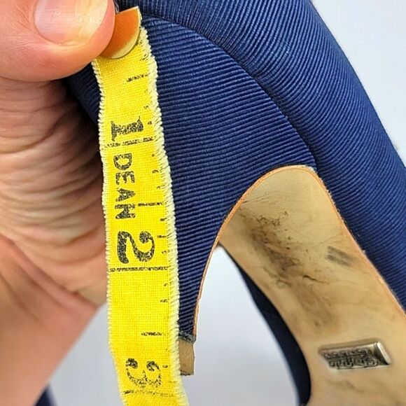 Buffalo London Open Toe Blue Heel - Picture 15 of 16